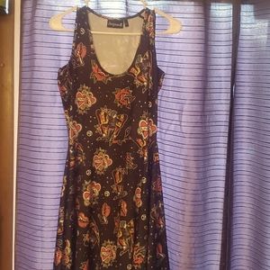 Sourpuss punk rock skater dress. Large size.